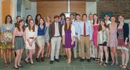 Members of the Class of 2012 who were initiated to associate membership in Sigma Xi.